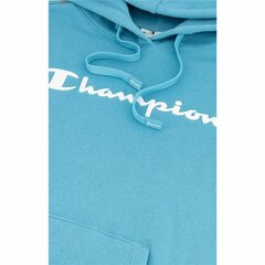 Džemperis su gobtuvu moterims Champion, mėlynas kaina ir informacija | Džemperiai moterims | pigu.lt