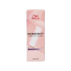 Постоянная краска Wella Shinefinity Nº 07/12 60 ml цена и информация | Краска для волос | pigu.lt