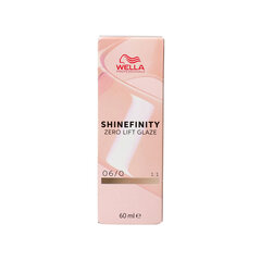 Ilgalaikiai dažai Wella Shinefinity Nº 06/0 60 ml kaina ir informacija | Plaukų dažai | pigu.lt