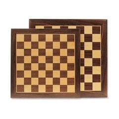 Šachmatų ir šaškių žaidimų lenta Cayro, 40 x 40 cm kaina ir informacija | Stalo žaidimai, galvosūkiai | pigu.lt