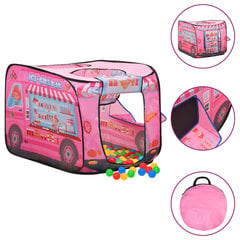 Vaikiška žaidimų palapinė, 70x112x70cm, rožinė kaina ir informacija | Vaikų žaidimų nameliai | pigu.lt