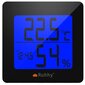 Temperatūros ir drėgmės matuoklis su laikrodžiu, data ir žadintuvu kaina ir informacija | Meteorologinės stotelės, termometrai | pigu.lt