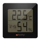 Temperatūros ir drėgmės matuoklis su laikrodžiu, data ir žadintuvu kaina ir informacija | Meteorologinės stotelės, termometrai | pigu.lt