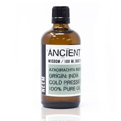 Indinio nimbamedžio aliejus Neem Ancient, 100 ml kaina ir informacija | Eteriniai, kosmetiniai aliejai, hidrolatai | pigu.lt