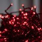 ART GOLD Kalėdinė lauko bei vidaus girlianda su 500 LED šviesos diodų, lempučių, 35m, raudonos spalvos kaina ir informacija | Girliandos | pigu.lt