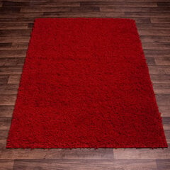 Ковер Shaggy Red 80x150 см цена и информация | Ковры | pigu.lt