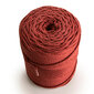 Makrame medvilninė virvė 3mm 270m, 1kg, 3 gijų sukta Bordo цена и информация | Nėrimo priemonės | pigu.lt