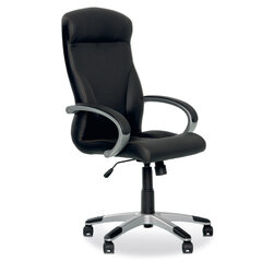 Vadovo kėdė NOWY STYL RIGA Tilt PL35 ECO30 juodos sp. dirbtinė oda kaina ir informacija | Biuro kėdės | pigu.lt