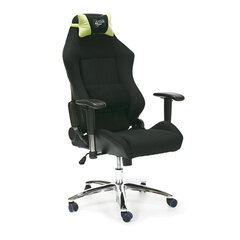 Vadovo kėdė OFFICE4YOU RECARO, juodos sp. audinys, chromuota kryžmė kaina ir informacija | Biuro kėdės | pigu.lt