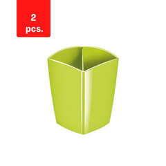 Magnetinė pieštukinė Cep, 2 vnt., žalia kaina ir informacija | Kanceliarinės prekės | pigu.lt