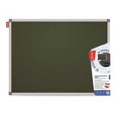 Magnetinė kreidinė lenta Memobe, 170x100 cm, aliuminio rėmas, žalia kaina ir informacija | Kanceliarinės prekės | pigu.lt
