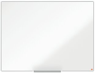 Эмалированная белая магнитная доска NOBO Impression Pro, 120x90 см цена и информация | Канцелярские товары | pigu.lt