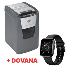 Rexel Optimum AutoFeed+ 150XP Cross Cut P4,44l + Dovana MiBro Color Smartwatch kaina ir informacija | Popieriaus smulkintuvai | pigu.lt