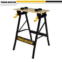 Верстак Tough Master® TM-WB100B для инструментов, 100 кг, 60.5 x 62 x 79.5 см цена и информация | Механические инструменты | pigu.lt