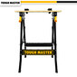 Darbastalis, Sulankstomas darbastalis, 100kg , 60,5 x 62 x 79,5 cm UK BRAND TOUGH MASTER® TM-WB100B kaina ir informacija | Mechaniniai įrankiai | pigu.lt