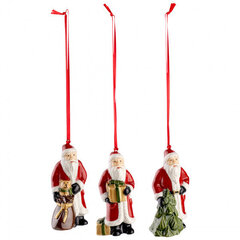 Villeroy & Boch Nostalgic Ornaments Kalėdų seneliai, rinkinys 3vnt kaina ir informacija | Eglutės žaisliukai, viršūnės | pigu.lt
