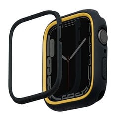 UNIQ etui Moduo Apple Watch Series  4|5|6|7|8|SE 40|41mm czarny-musztardowy|midnight-mustard цена и информация | Аксессуары для смарт-часов и браслетов | pigu.lt