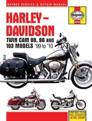 Harley-Davidson Twin Cam 88, 96 & 103 Models (99-10): 99-10 kaina ir informacija | Kelionių vadovai, aprašymai | pigu.lt