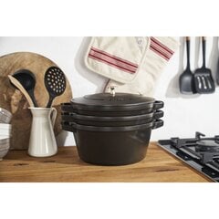 Staub La Cocotte 4,2 л Круглая чугунная форма для запекания цена и информация | Кастрюли, скороварки | pigu.lt