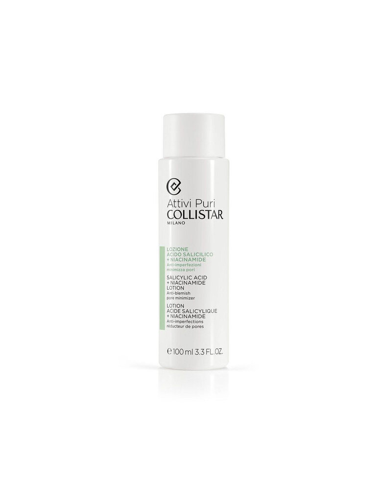 Veido losjonas Collistar Salicylic Acid + Niacinamide, 100 ml. kaina ir informacija | Veido prausikliai, valikliai | pigu.lt