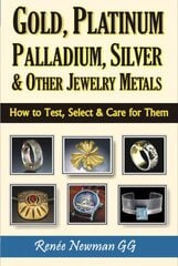 Gold, Platinum, Palladium, Silver & Other Jewelry Metals: How to Test, Select & Care for Them цена и информация | Самоучители | pigu.lt