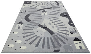 Vaikiškas kilimas Railtrack, 160x220 cm kaina ir informacija | Kilimai | pigu.lt