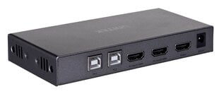 UNITEK KVM ПЕРЕКЛЮЧАТЕЛЬ 2IN, 1OUT, 4K HDMI 2.0 + USB цена и информация | Коммутаторы (Switch) | pigu.lt