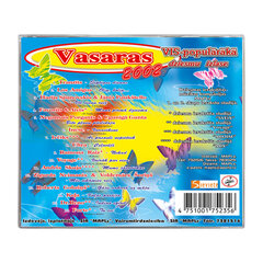 CD VASARAS VISPOPULĀRĀKĀ DZIESMU IZLASE 2002 цена и информация | Виниловые пластинки, CD, DVD | pigu.lt
