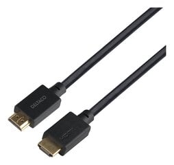 Deltaco, HDMI, 2 m kaina ir informacija | Kabeliai ir laidai | pigu.lt