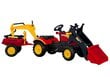 Minamas traktorius Benson, raudonas цена и информация | Žaislai berniukams | pigu.lt