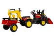 Minamas traktorius Benson, raudonas kaina ir informacija | Žaislai berniukams | pigu.lt