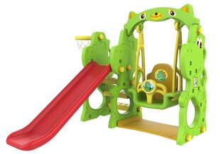 Детский развлекательный комплекс на открытом воздухе, динозавр цена и информация | Детские игровые домики | pigu.lt