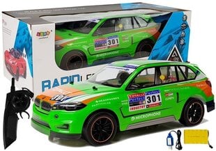 Спортивный автомобиль R/C, зеленый цена и информация | Игрушки для мальчиков | pigu.lt