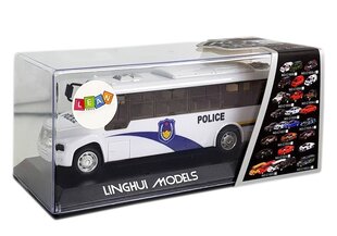 Žaislinis policijos autobusas, baltas kaina ir informacija | Žaislai berniukams | pigu.lt