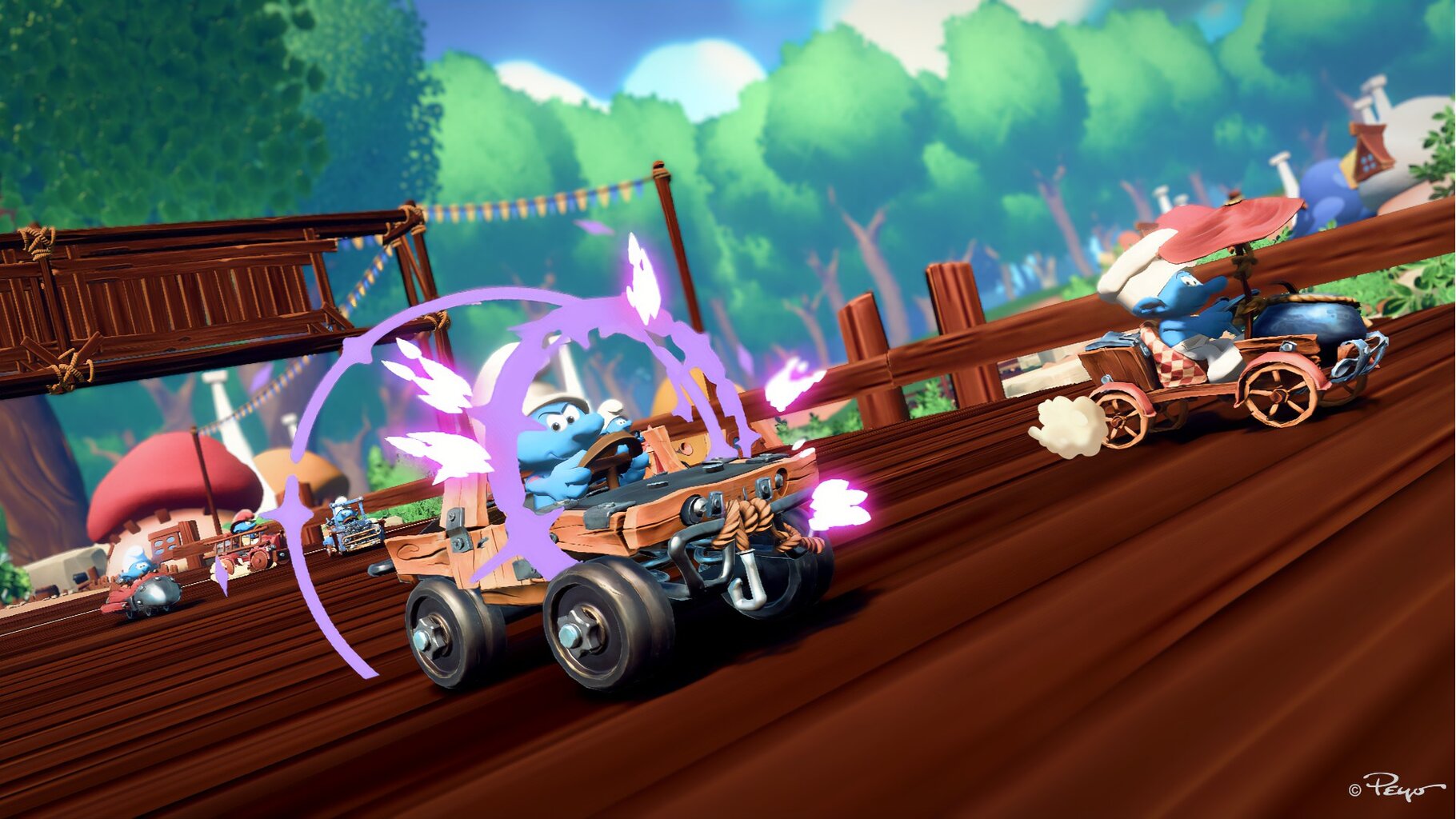 Smurfs Kart Turbo Edition kaina ir informacija | Kompiuteriniai žaidimai | pigu.lt