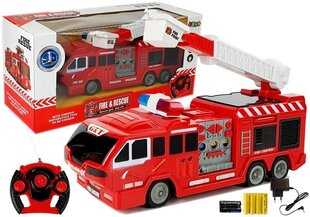 Пожарная машина с дистанционным управлением 28 см цена и информация | Игрушки для мальчиков | pigu.lt