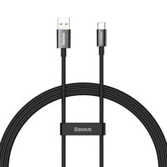 Baseus Superior Series Cable USB to USB-C, 65W, PD, 1m (white) цена и информация | Кабели для телефонов | pigu.lt