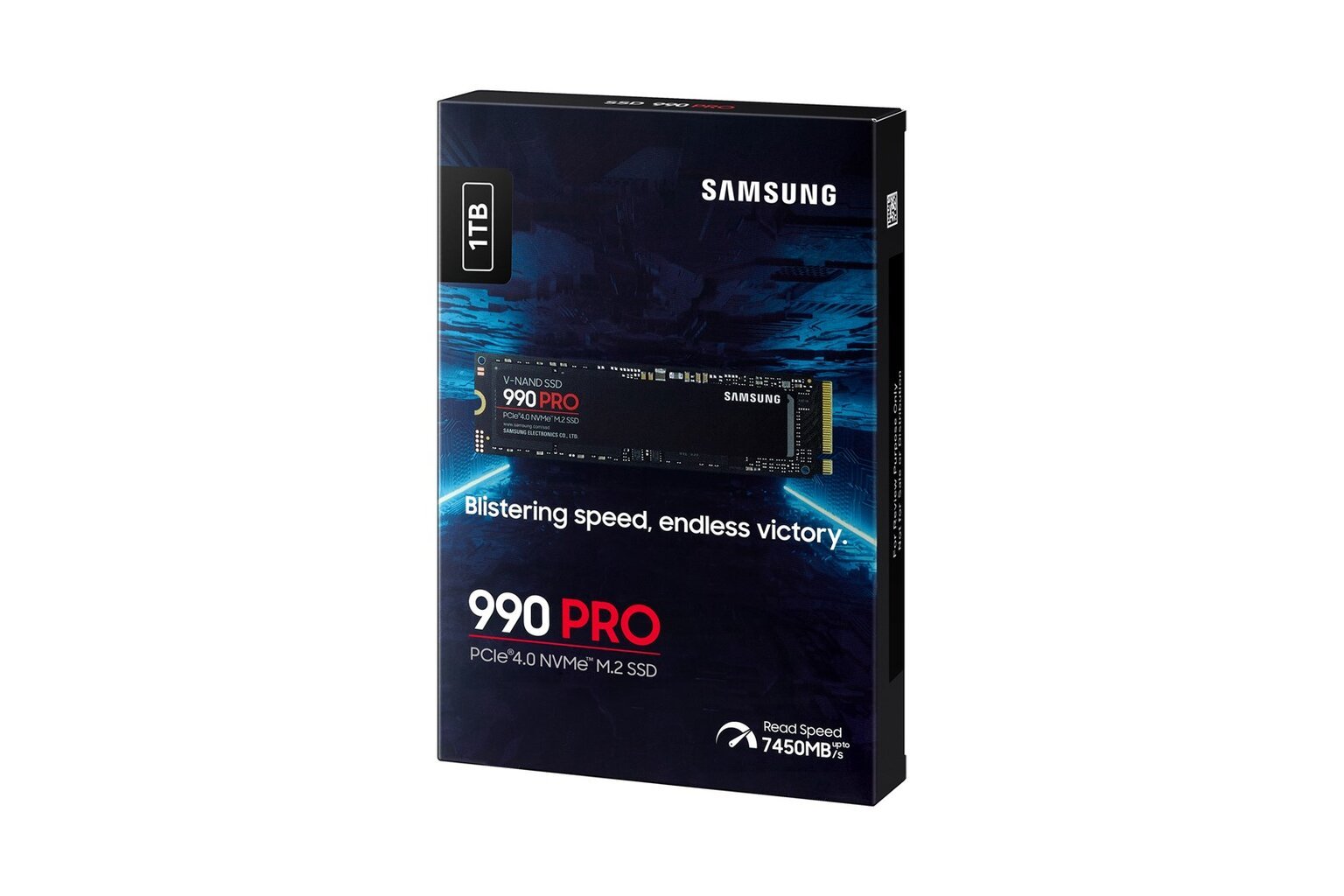 Samsung 990 Pro, 1TB, M.2, NVMe, MZ-V9P1T0BW kaina ir informacija | Vidiniai kietieji diskai (HDD, SSD, Hybrid) | pigu.lt