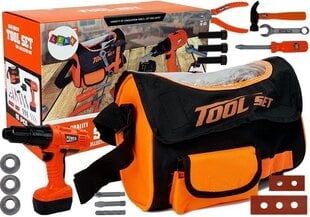 Набор плотницких инструментов для детей, оранжевый цена и информация | Игрушки для мальчиков | pigu.lt