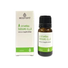 Maisto papildas Econord Vitamino A aliejinis tirpalas, 10 ml цена и информация | Витамины, пищевые добавки, препараты для хорошего самочувствия | pigu.lt