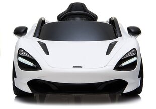 Vienvietis elektromobilis vaikams McLaren 720S, baltas kaina ir informacija | Elektromobiliai vaikams | pigu.lt