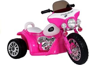 Детский электрический мотоцикл JT568, розовый цена и информация | Электромобили для детей | pigu.lt