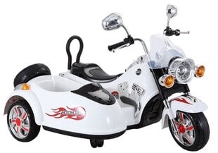 Vienvietis elektrinis motociklas SX138, baltas kaina ir informacija | Elektromobiliai vaikams | pigu.lt