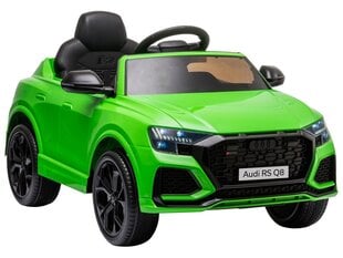 Vienvietis elektromobilis vaikams Audi RS Q8, žalias kaina ir informacija | Elektromobiliai vaikams | pigu.lt