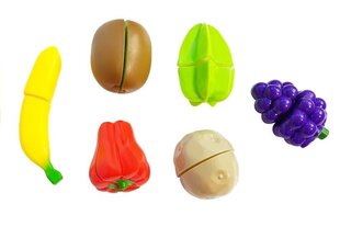 Набор для нарезки овощей и фруктов, 19 предметов цена и информация | Игрушки для девочек | pigu.lt