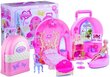 Gražus lėlių namų lagaminas su priedais цена и информация | Žaislai mergaitėms | pigu.lt