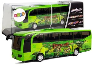 Autobusas Jurassic Park su garso ir šviesos efektais, žalias kaina ir informacija | Žaislai berniukams | pigu.lt