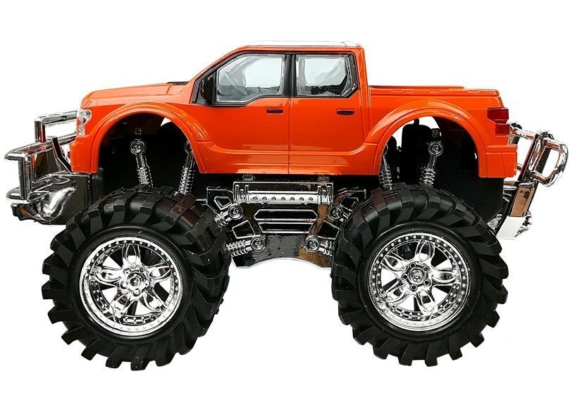 Automobilių komplektas Black Monster Truck 58 cm kaina ir informacija | Žaislai berniukams | pigu.lt