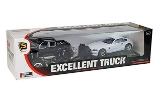 Automobilių komplektas Black Monster Truck 58 cm kaina ir informacija | Žaislai berniukams | pigu.lt
