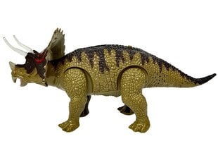 Dinozauras Triceraptorius veikiantis su baterijomis, žalias kaina ir informacija | Žaislai berniukams | pigu.lt